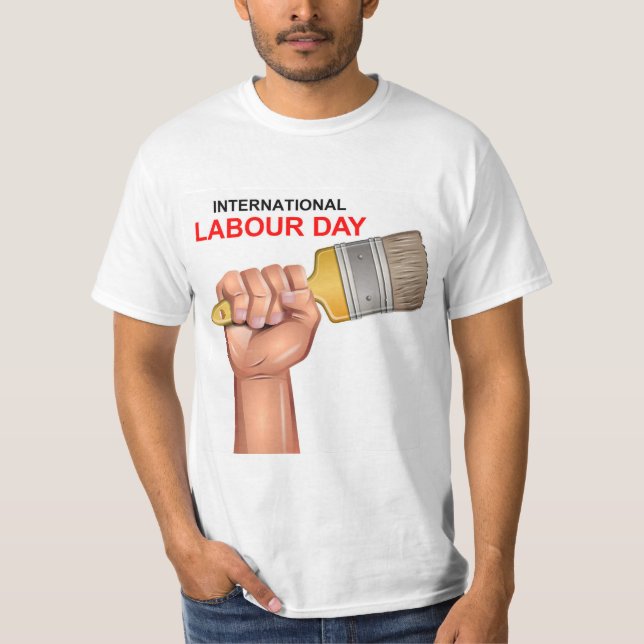 Internationell arbetsdag - T-Shirt (Framsida)