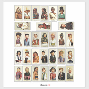 Internationell Barn i världen resesammanställning  Klistermärken