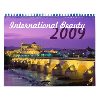 Internationell Beauty Calendar Kalender
