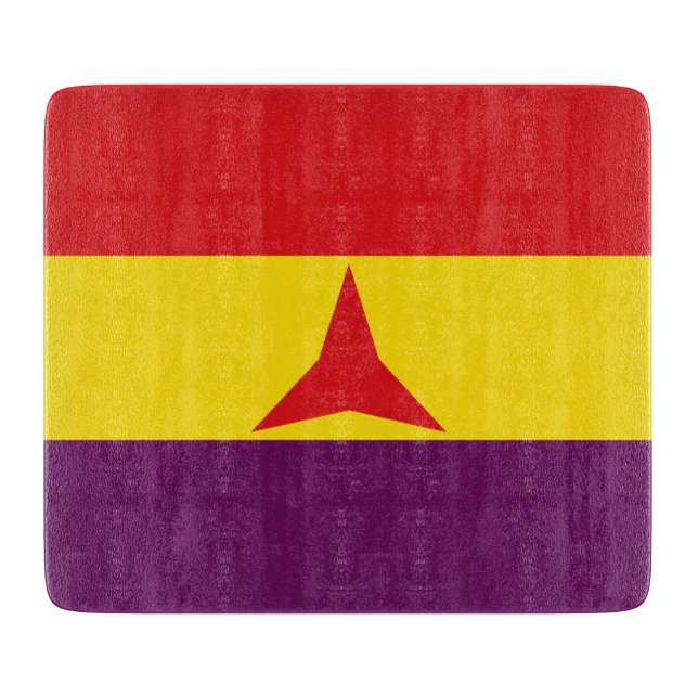 Internationell Brigades Flagga (spanska civila Kri (Framsidan)
