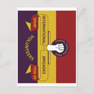 Internationell Brigades Vykort