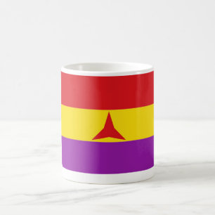 Internationell brigadmugg kaffemugg