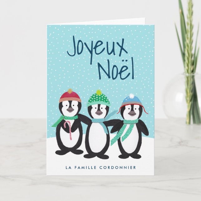 Internationell Carte de Noël Kort (Framsida)