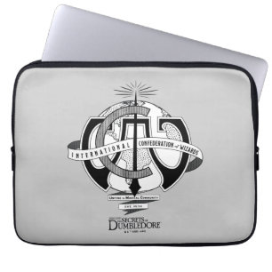 Internationell Confederation of Wizards Logotyp Laptop Fodral