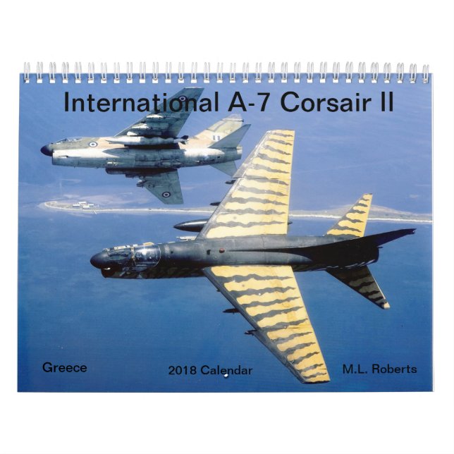 Internationell Corsair A-7 II Kalender (Omslag)