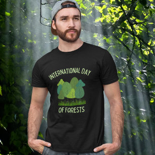 Internationell-dagen för skogar T-sjön T Shirt