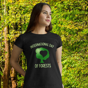 Internationell-dagen för skogar T-sjön T Shirt