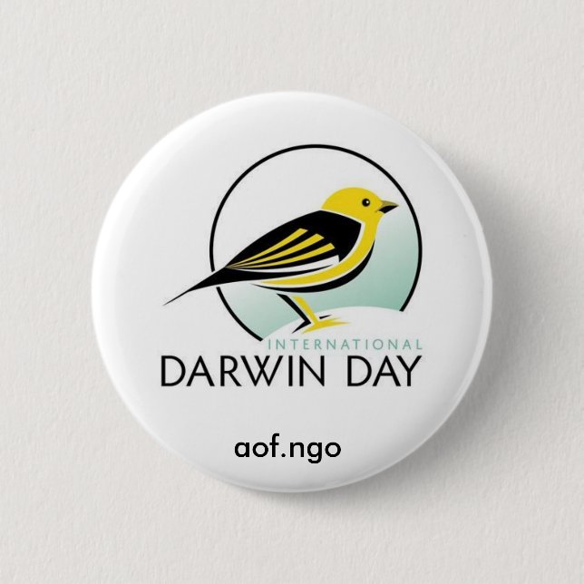 Internationell Darwin dag Knapp (Framsida)