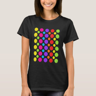 Internationell Dot Day 15 september Regnbåge Polk T Shirt