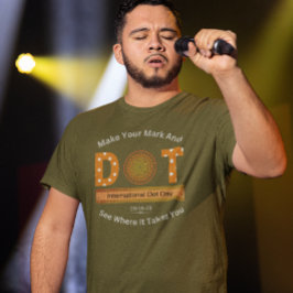 Internationell Dot Day Design T Shirt