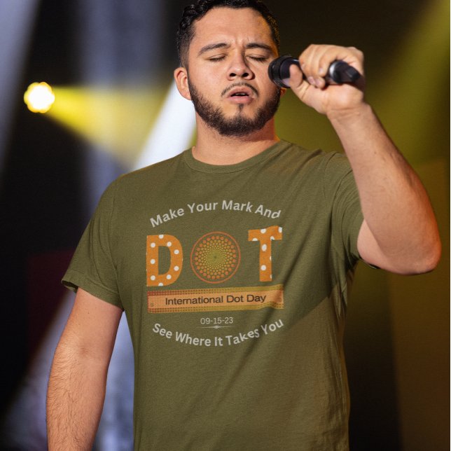Internationell Dot Day Design T Shirt (Skapare uppladdad)