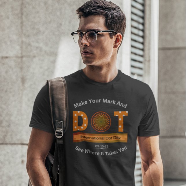 Internationell Dot Day Design T Shirt (Skapare uppladdad)