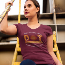 Internationell Dot Day Design T Shirt