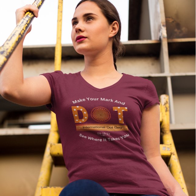 Internationell Dot Day Design T Shirt (Skapare uppladdad)