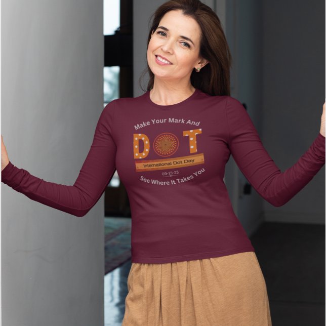 Internationell Dot Day Design T Shirt (Skapare uppladdad)