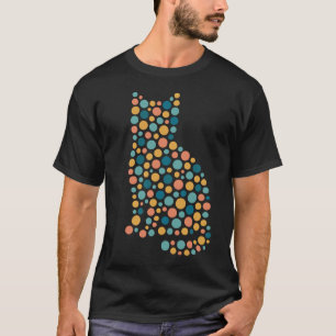 Internationell Dot Day Manar Tshirts Cat Colorful