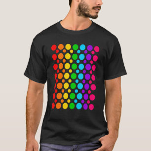 Internationell Dot Day Rainbow Polka Dot September T Shirt