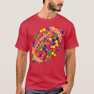 Internationell Dot Dot Da, Lusnyj Polka Dot Älskar T Shirt