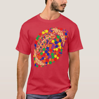 Internationell Dot Dot Da, Lusnyj Polka Dot Älskar T Shirt