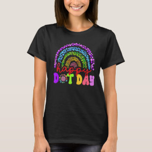 Internationell Dot Dot Day 2022 Colorful Rainbow L T Shirt