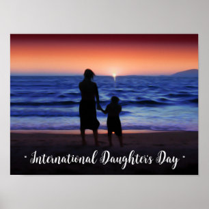Internationell Dotter-dagen Poster