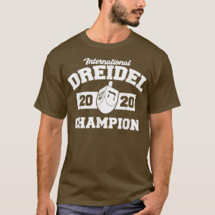 Internationell Dreidel Champion 2020 Funny Hanukka T Shirt