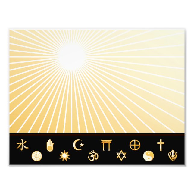 Internationell Faiths Fototryck (Framsidan)