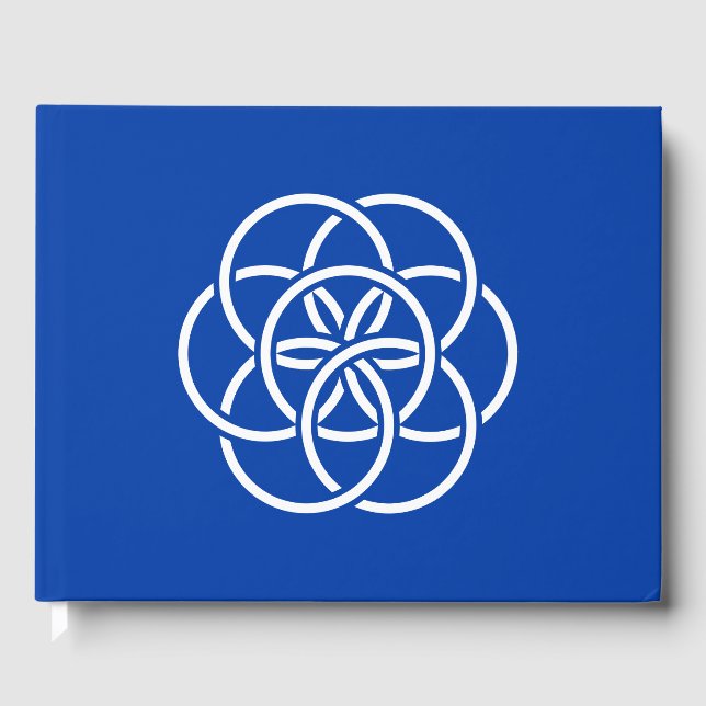 Internationell Flagga av Planet Earth Gästböcker (Framsida)