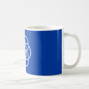 Internationell Flagga av Planet Earth Kaffemugg
