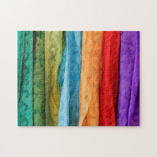 Internationell folkkonstmarknad pussel (Horisontell)