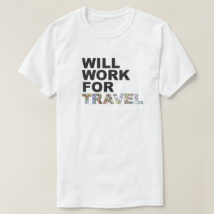 Internationell för jordklotTrekkerstudien reser T-shirt