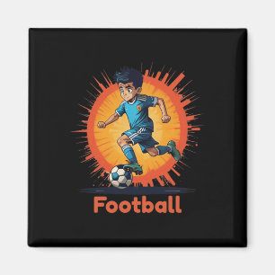 Internationell fotbollsspelare magnet