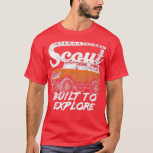 Internationell Harvester Scout II Retro Stil Byggt T Shirt