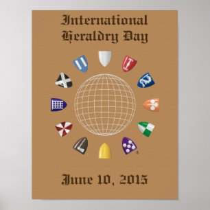 Internationell heraldikdag 2015 poster
