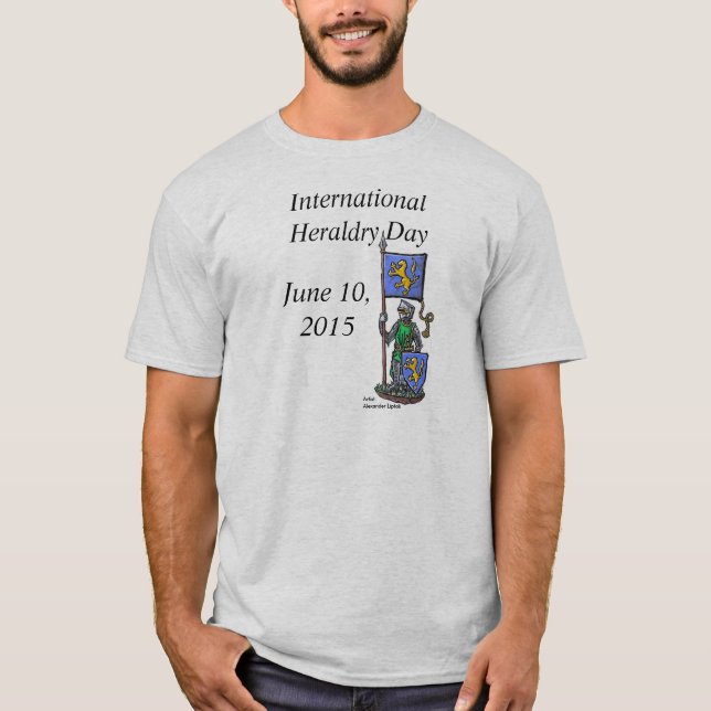Internationell heraldikdag 2015 tee (Framsida)