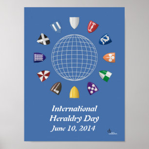 Internationell Heraldry Day 2014 Poster