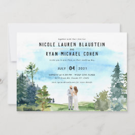 Internationell inbjudan och inbjudan bröllop Helg