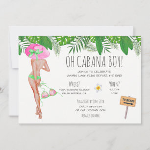 Internationell inbjudan till Bachelorette Beach He