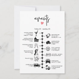 Internationell information om gäst i Bröllop för t Rådkort