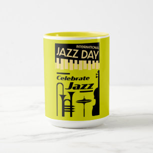 Internationell jazz dag 30 april mugg