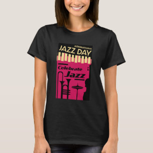 Internationell jazz dag 30 april t shirt