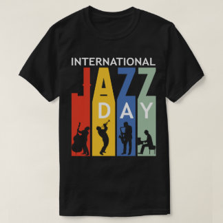 Internationell Jazz-dagen Tee Shirt