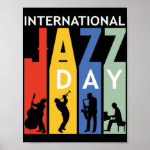 internationell jazzdag poster