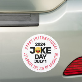 Internationell Joke Day Laughing Ansikte