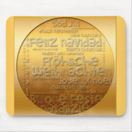 Internationell jul Weihnachten Mousepad Musmatta