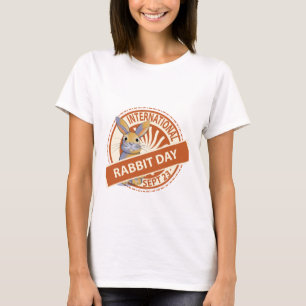 Internationell-kanindagsljetecken T Shirt