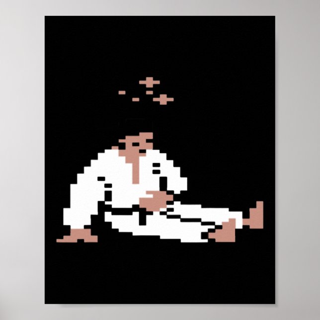 Internationell Karate Ik+ Stomach Ache Spectrum C6 Poster (Framsidan)