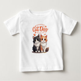 Internationell kattdag t shirt