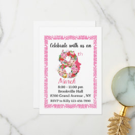 Internationell kvinnodag 08 2024 Inbjudan