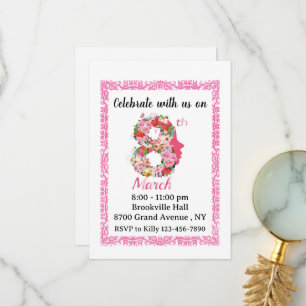 Internationell kvinnodag 08 2024 Inbjudan